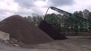 Logan Aggregate Recycling McCloskey Crew crushing asphalt [upl. by Ardehs]