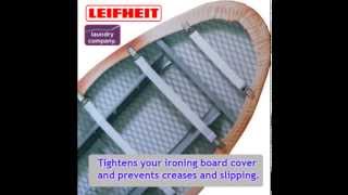 Leifheit Ironing Cover Tension Clips [upl. by Nashom115]