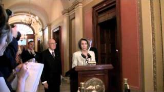 President Napolitano meets with US Speaker Nancy Pelosi [upl. by Noiro62]