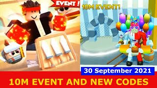 NEW UPDATE CODES NEW EVENT 10M EVENT Destroyer Simulator ROBLOX  SEPTEMBER 30 2021 [upl. by Rhtaeh477]