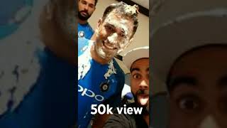 Ms Dhoni and virat Kohli viralvideo  thala for a restion [upl. by Dranyar]