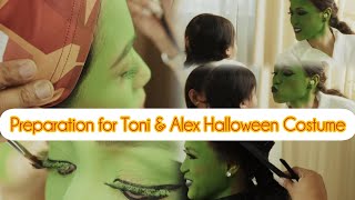 Toni Gonzaga and Alex Gonzaga halloween costume preparation [upl. by Phillipp]