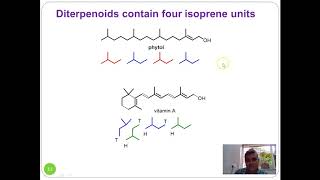 Lecture 1 Terpenes and Terpenoids [upl. by Olaf]