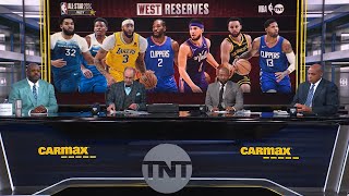 2024 NBA AllStar Reserves Announcement [upl. by Selene459]