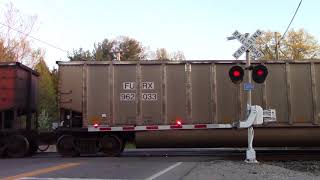 NS 2671 Meets BNSF 5617 in Swanton OH 5818 [upl. by Bortman]