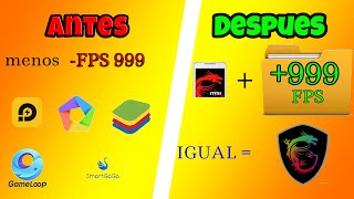 PACK DE OPTIMIZACION MAS EMULADOR GAMA BAJA 999FPS [upl. by Vaughn]