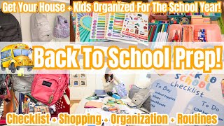 Get It All Done Back To School Prep With Me 2024 Back To School Routines and Organization [upl. by Andy494]