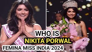 Meet 18 Years Old Nikita Porwal The Winner Of Femina Miss India 2024 From MP  PaagalBollywood [upl. by Ahsemrac]