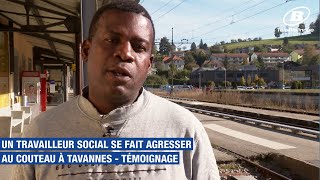 Aggression à Tavannes  Témoignage  TeleBielingue [upl. by Yatnod]