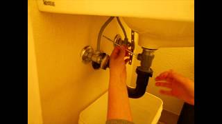 How to Install a PopUp Drain in a Bathroom Sink  Repair and Replace [upl. by Wolk]