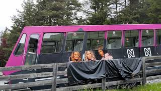 Standseilbahn Rosshütte Seefeld in Tirol  Traininator fährt Zug [upl. by Dunning]