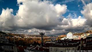 20241102 Prague 4K timelapse [upl. by Jaquelyn]