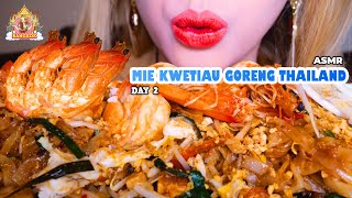 ASMRVlogs MIE PAD THAI KWETIAU GORENG ASLI THAILAND LANGSUNG DARI BANGKOK 😍🍜  ASMR Indonesia [upl. by Melliw977]