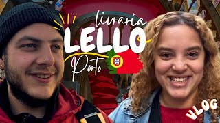 Explorando a Livraria LELLO e um SUPERMERCADO no PORTO [upl. by Call]