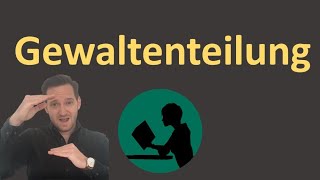 Gewaltenteilung  einfach erklärt [upl. by Zellner442]