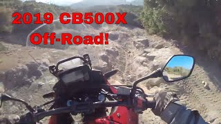 2019 CB500X the Hard Way Taking the Cleghorn Hard Split Trails on Bridgestone AX41 AdventureCross [upl. by Ennaeus]