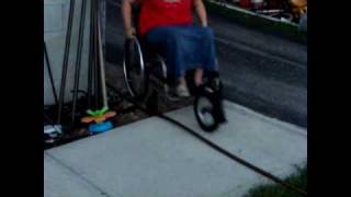 Spinal Cord Injury Using FreeWheel  wonderful invention [upl. by Eimmac]