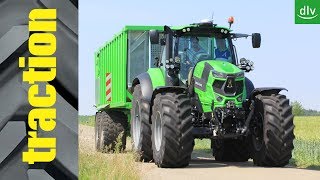 DeutzFahr Agrotron 7250 TTV im traction Erstkontakt [upl. by Nerat]