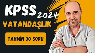 KPSS VATANDAŞLIK ÇIKABİLECEK 30 SORU [upl. by Libyc]