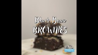 GlutenFree Chewy Black Bean Brownies [upl. by Lavelle]