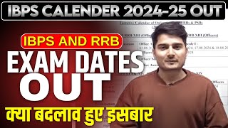 IBPS CALENDAR 2024 OUT 😱IBPS Exam 2024 Dates  Vijay Mishra [upl. by Sarnoff]