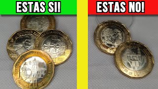 Tienes Monedas de 20 Pesos NO TE CONFUNDAS Cuales Vale la Pena Guardar y Cuales NO ACUÑACIÓN 2022 [upl. by Nauqyt]