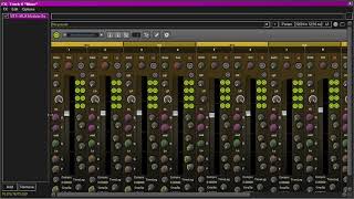 Routing a 12 channel Mutools Mux mixer inside Reaper [upl. by Thetis363]