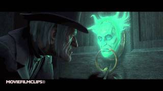 Jacob Marley In The Door Knob  A Christmas Carol 2009  HD [upl. by Asilef]