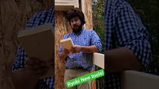 Ryobi new tools diy lifehacks construction homedepot ryobi framing carpenter skit fixed [upl. by Jayne938]