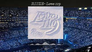 🎧라이즈RIIZE  Love 119 콘서트 홀 concert hall ver 🎧 러브 119  3D  8D audio  25 [upl. by Leen]