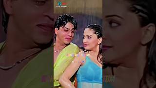 Aage Hai Barsaat 💟☔ Shah Rukh Khan Madhuri D  Udit N Lata M diltopagalhai 90shindisongs short [upl. by Yelahc]