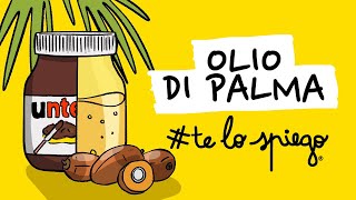 OLIO DI PALMA  TELOSPIEGO [upl. by Brunella]