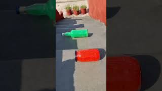 Red Vs Green Breaking glass bottles Crushing Crunchy amp Soft things shorts asmrsounds satisfying [upl. by Irwinn]