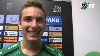 Hannover 96  Slask Breslau  Stimmen zum Spiel  Artur Sobiech [upl. by Soigroeg678]