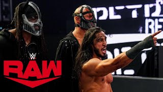 Mustafa Ali is revealed as RETRIBUTION’s leader Raw Oct 5 2020 [upl. by Lamoree]