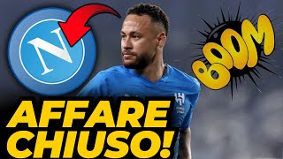 Bomba sul mercato Neymar dovrebbe firmare con il Napoli nel 2025 [upl. by Submuloc]