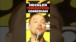 Heckler THREATENS Comedian [upl. by Rieger525]