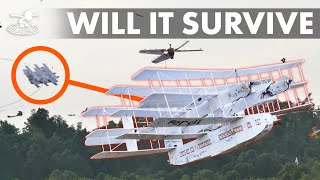 Crashing Our Massive Flying Boat 🚢 Caproni CA 60  Flite Fest 2024 Recap Part 4 [upl. by Yttiy]