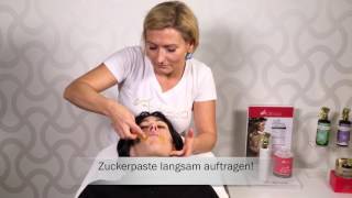 Sanfte Haarentfernung mit Adessa soft sugaring  Gesicht [upl. by Annie914]