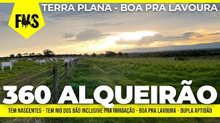 R 36 MILHÃO  FAZENDA PLANA E COM RIO BÃO PRA IRRIGAÇÃO EM GOIÁS fazendaavendaemgoiás [upl. by Veator]