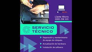 Servicio Técnico Portatiles [upl. by Nnaegroeg742]