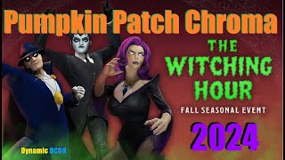 DCUO The Witching Hour 2024  Pumpkin Patch Chroma Material  DC Universe Online [upl. by Bish]