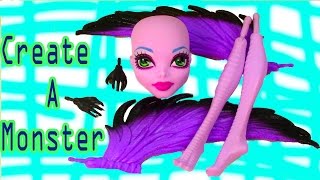 Create A Monster High Harpy Girl Doll Add On Starter Pack CAM Playset Set Cookieswirlc [upl. by Ahsel]