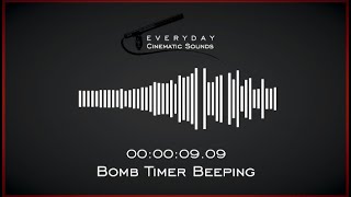 Bomb Countdown Beep  HQ Sound Effect [upl. by Krm718]