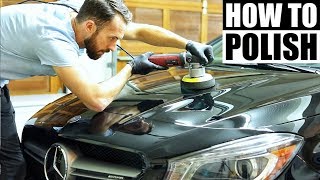 How To Polish A Car For Beginners  Remove Swirls and Scratches  Car Polish [upl. by Knipe]