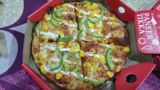 Ovenstory classic veg corn and capsicum pizza [upl. by Enetsuj728]