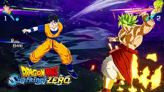 DRAGON BALL Sparking ZERO  DBZ Broly amp Future Gohan One Arm Gameplay [upl. by Ahsiek870]