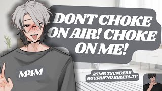 ASMR RP You Catch Your Cute Dom Tsundere Boyfriend in A Skirt M4M SPICY BRATTY LISTENER [upl. by Sudbury]