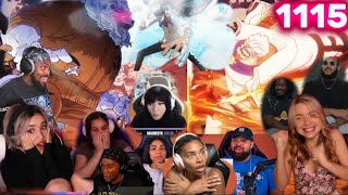 One piece Episode 1115 Reaction Mashup [upl. by Eciral]