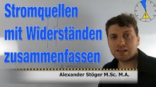 Stromquellen mit Widerständen zusammenfassen [upl. by Anai]